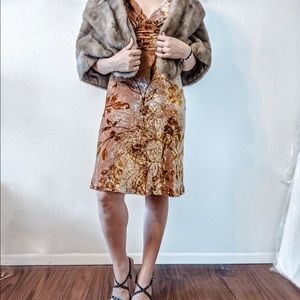 Vintage velvet holiday dress